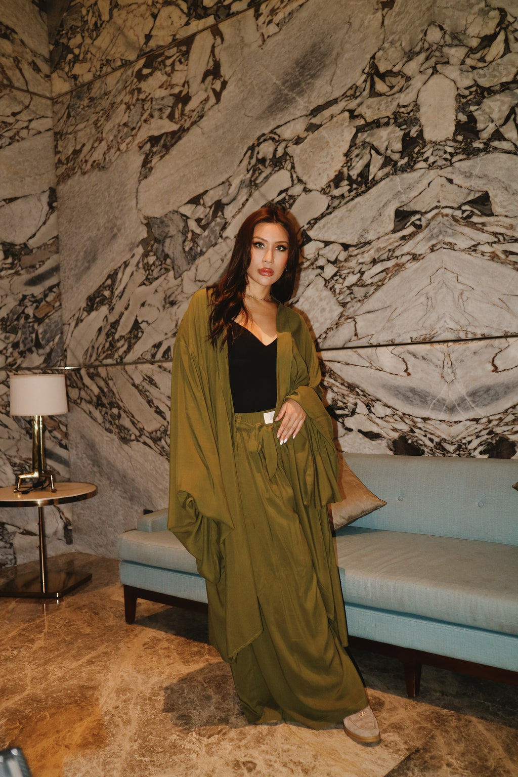 Angkasa Culottes in Olive