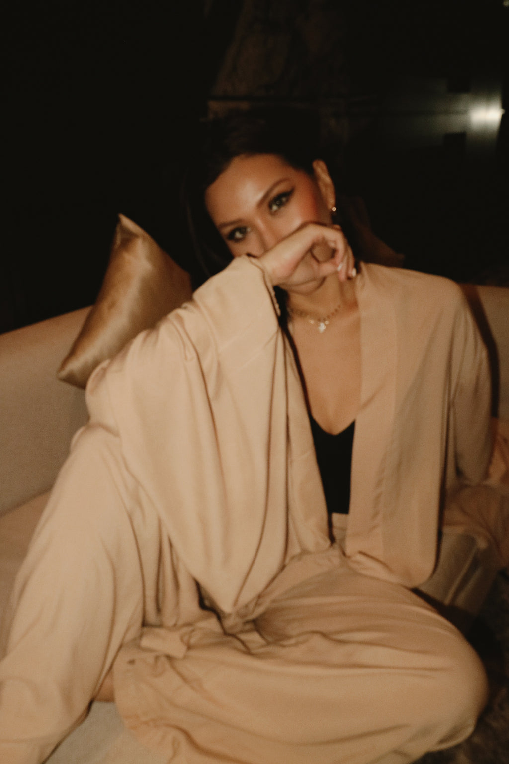 Angkasa Kimono in Beige