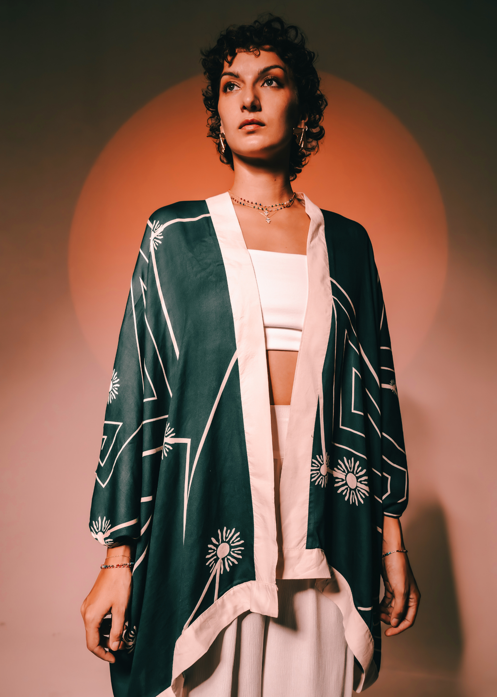 Batwing Kimono in Constellation