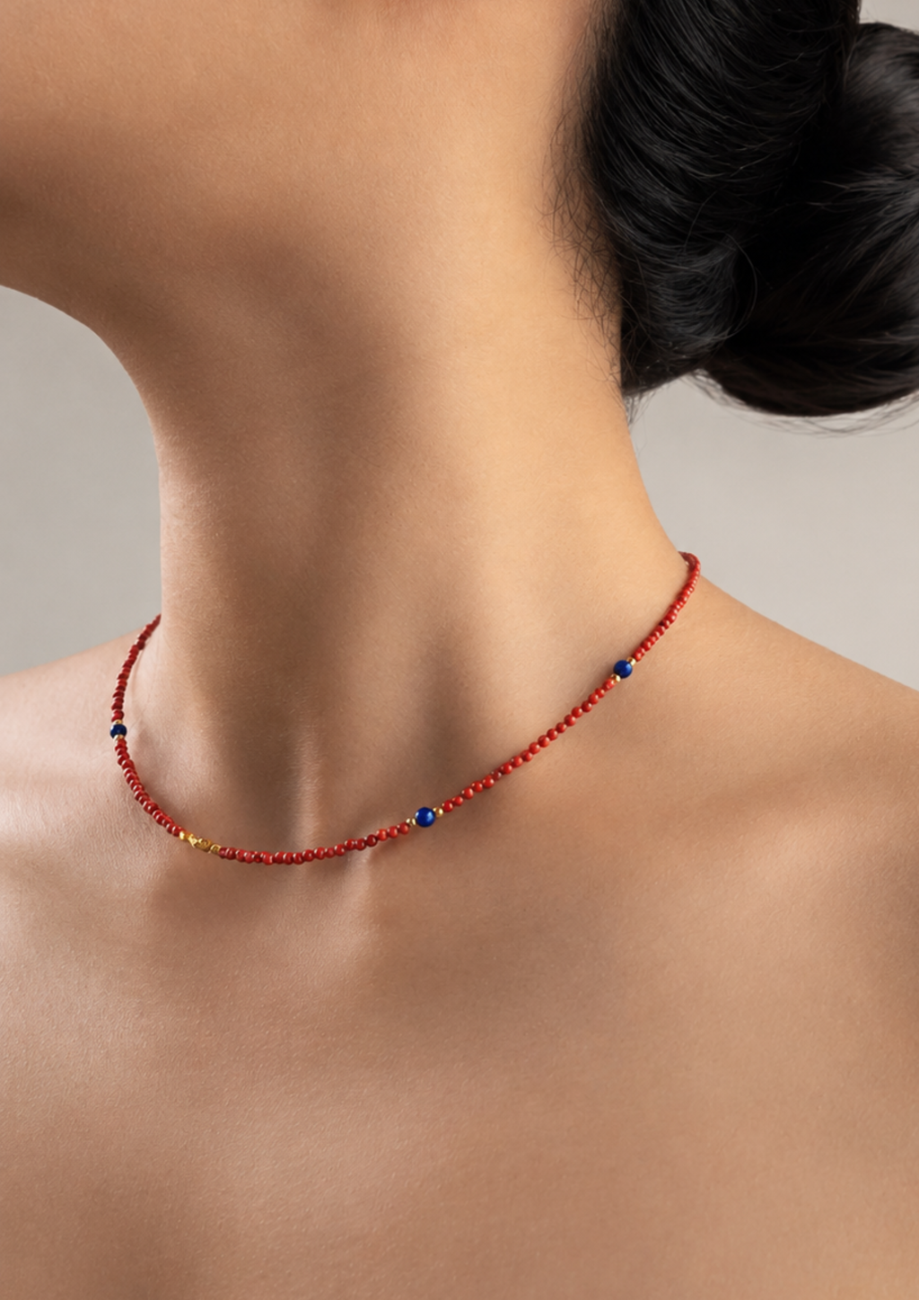 Fire Meets Wisdom Necklace