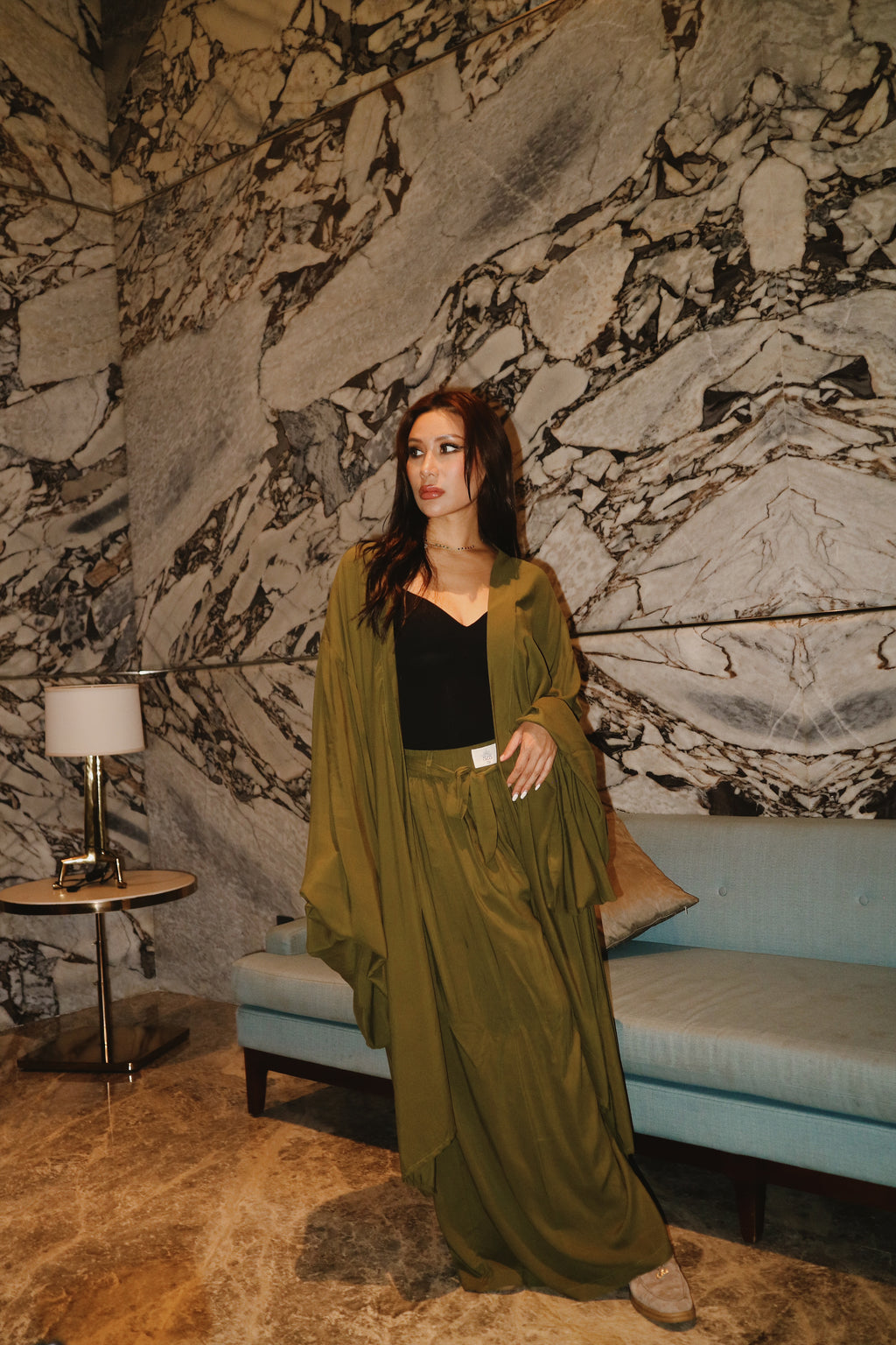 Angkasa Culottes in Olive