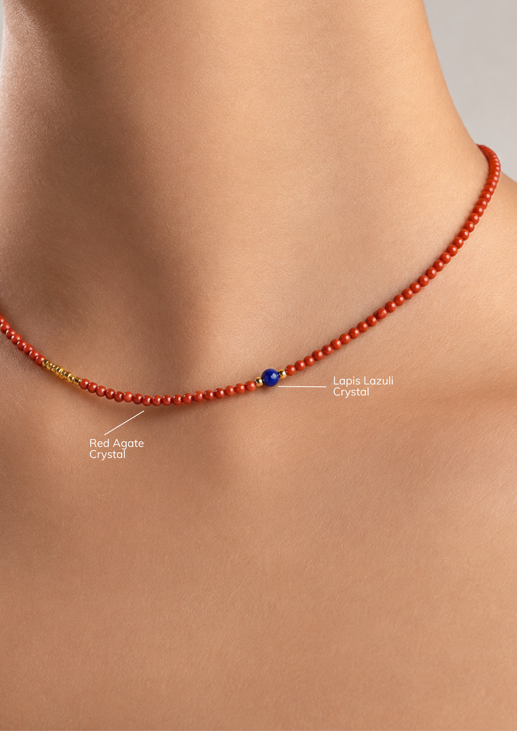 Fire Meets Wisdom Necklace
