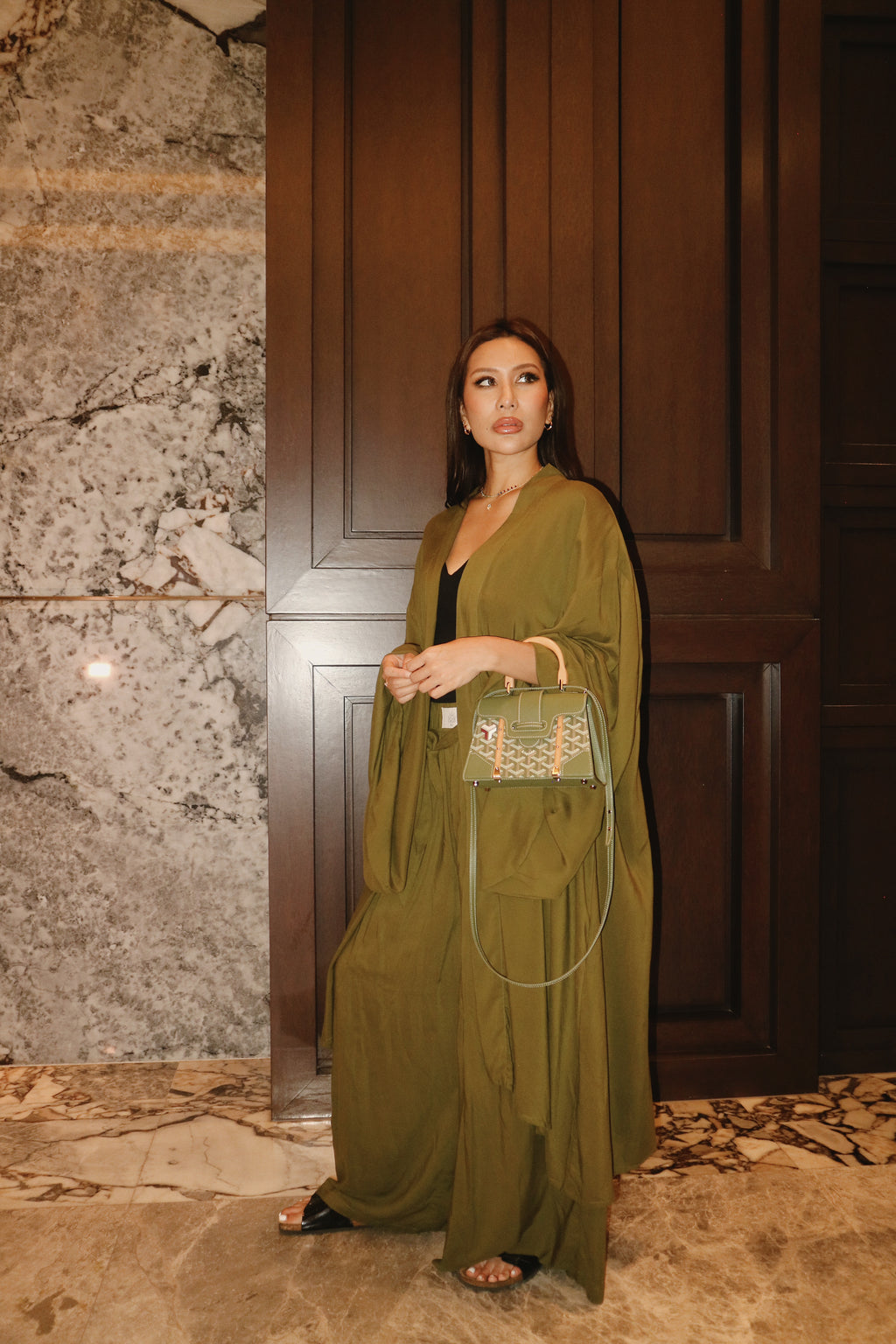 Angkasa Culottes in Olive