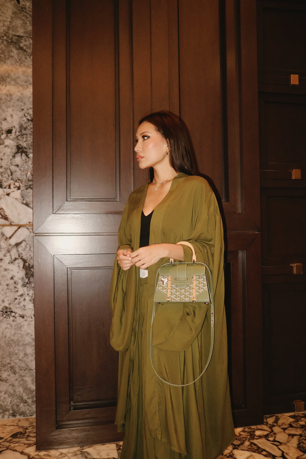 Angkasa Culottes in Olive