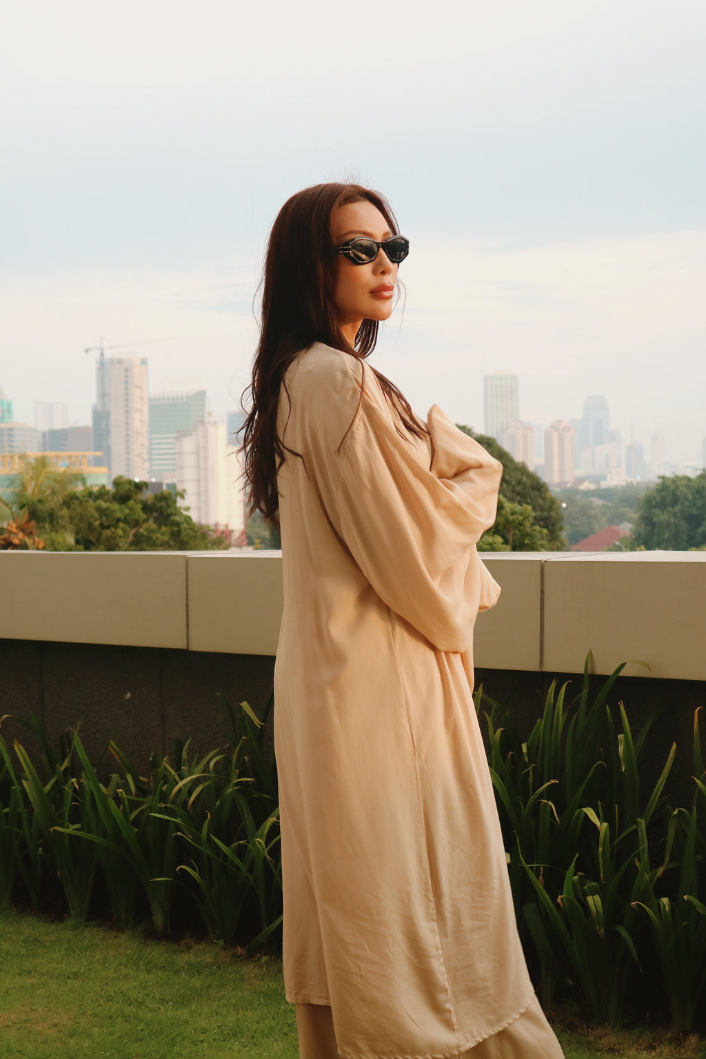 Angkasa Kimono in Beige