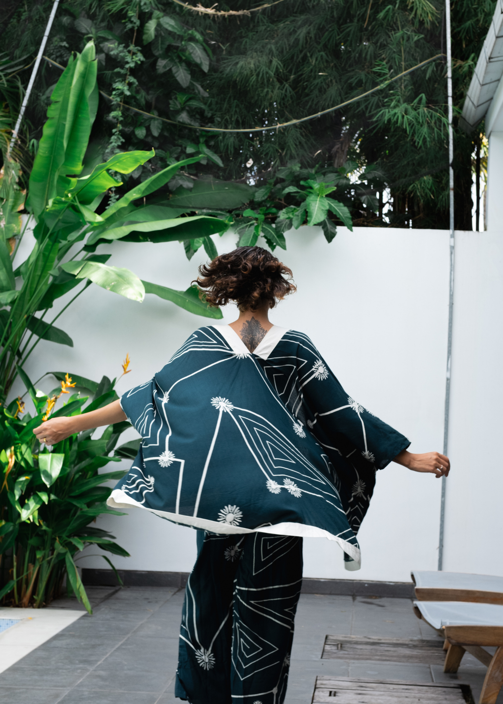 Batwing Kimono in Constellation