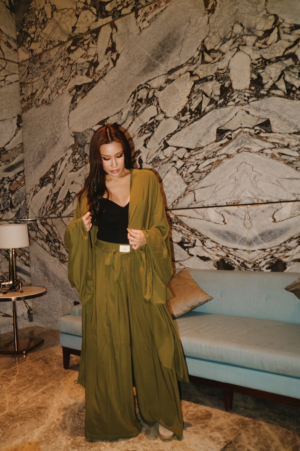 Angkasa Culottes in Olive