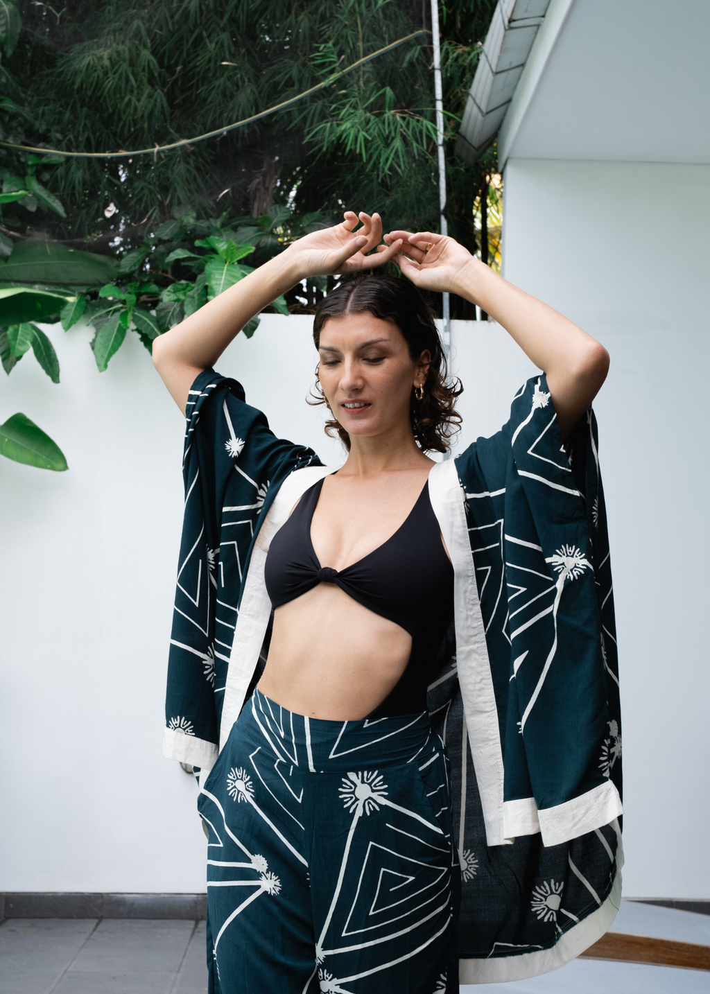 Batwing Kimono in Constellation