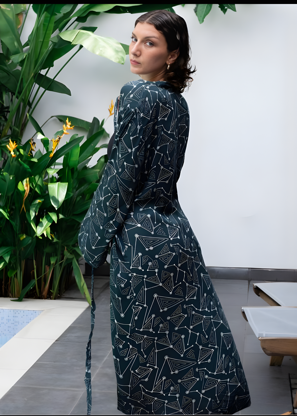 Long Kimono in Constellation