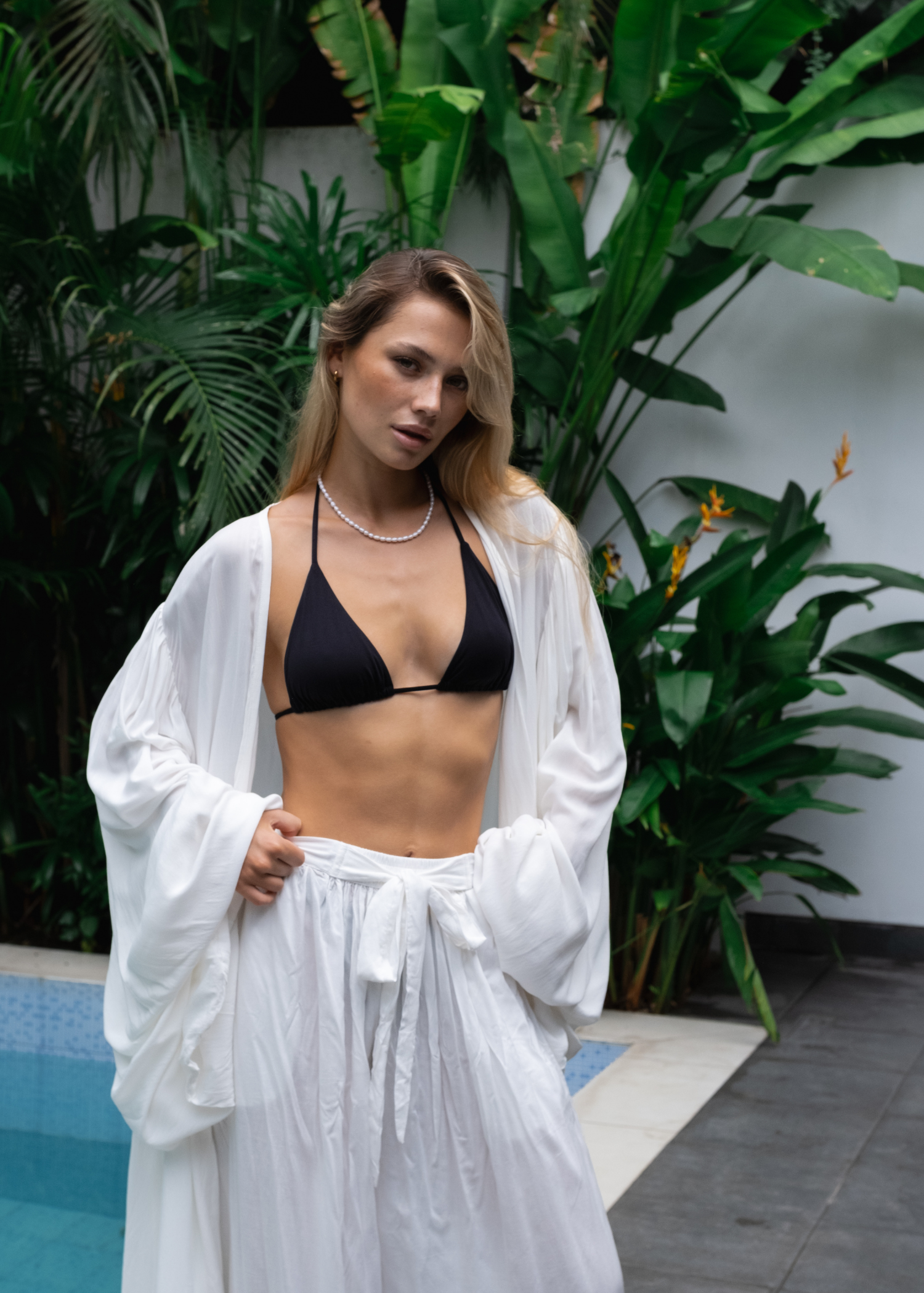 Angkasa Kimono in Pure White