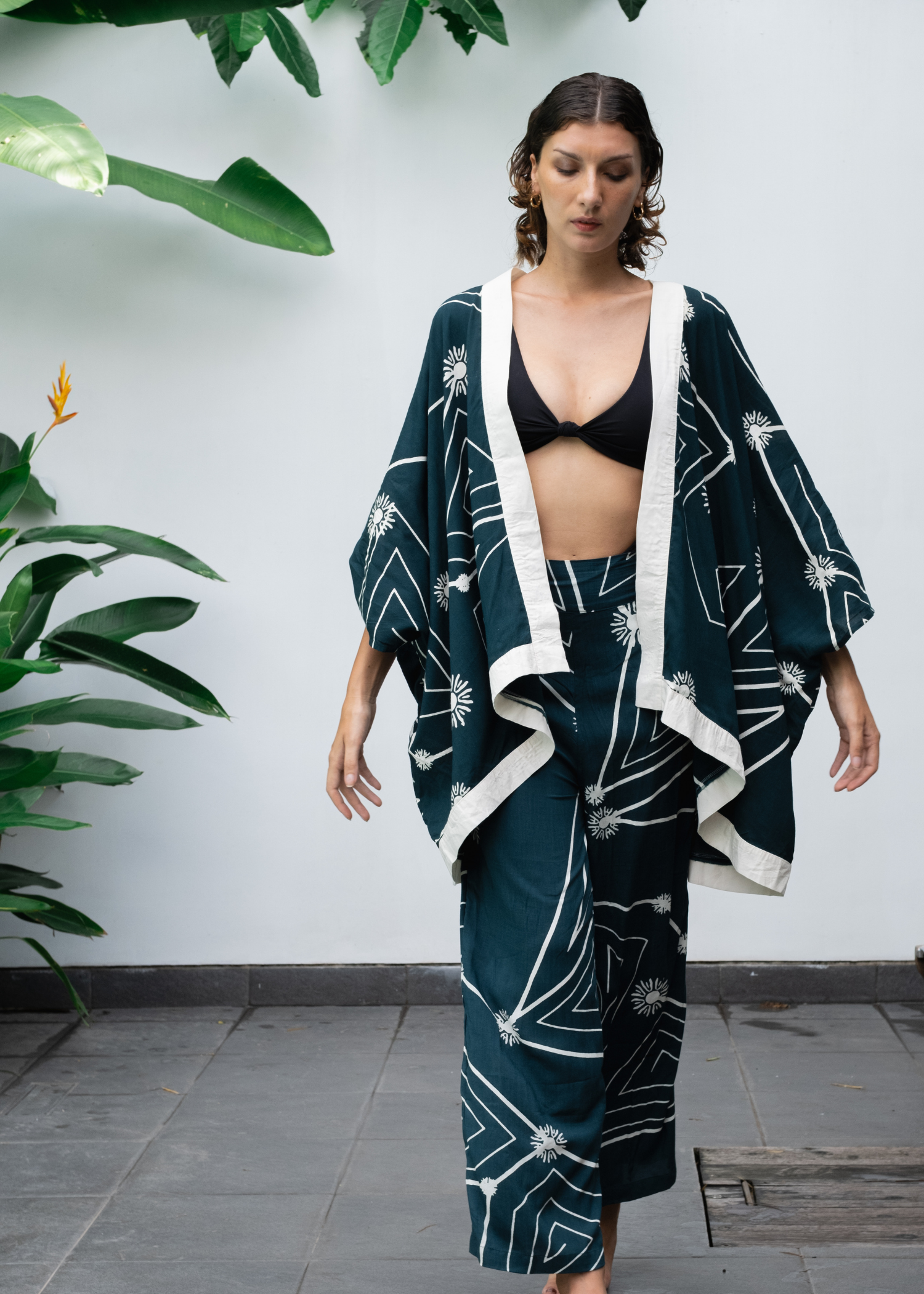 Batwing Kimono in Constellation