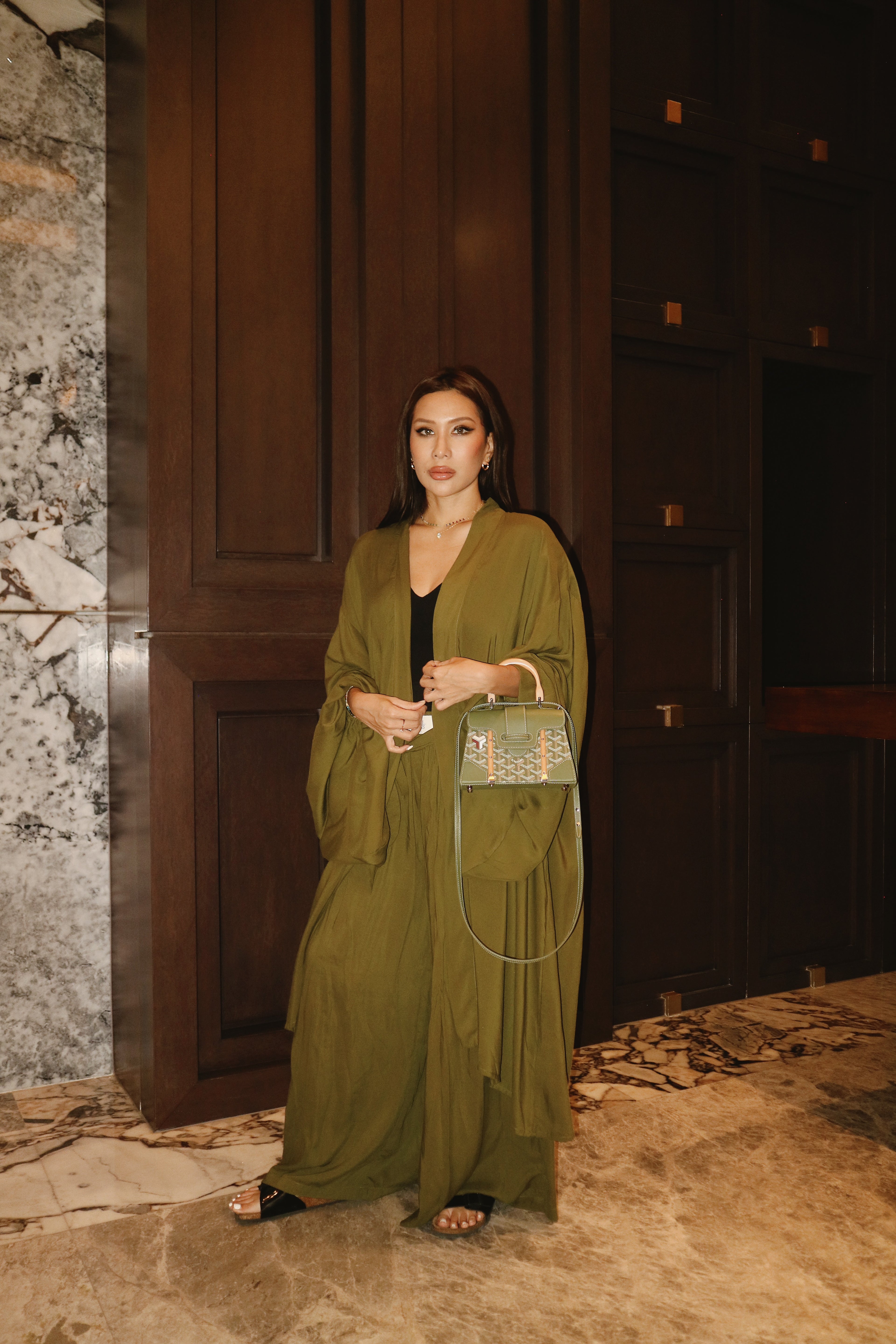 Angkasa Culottes in Olive