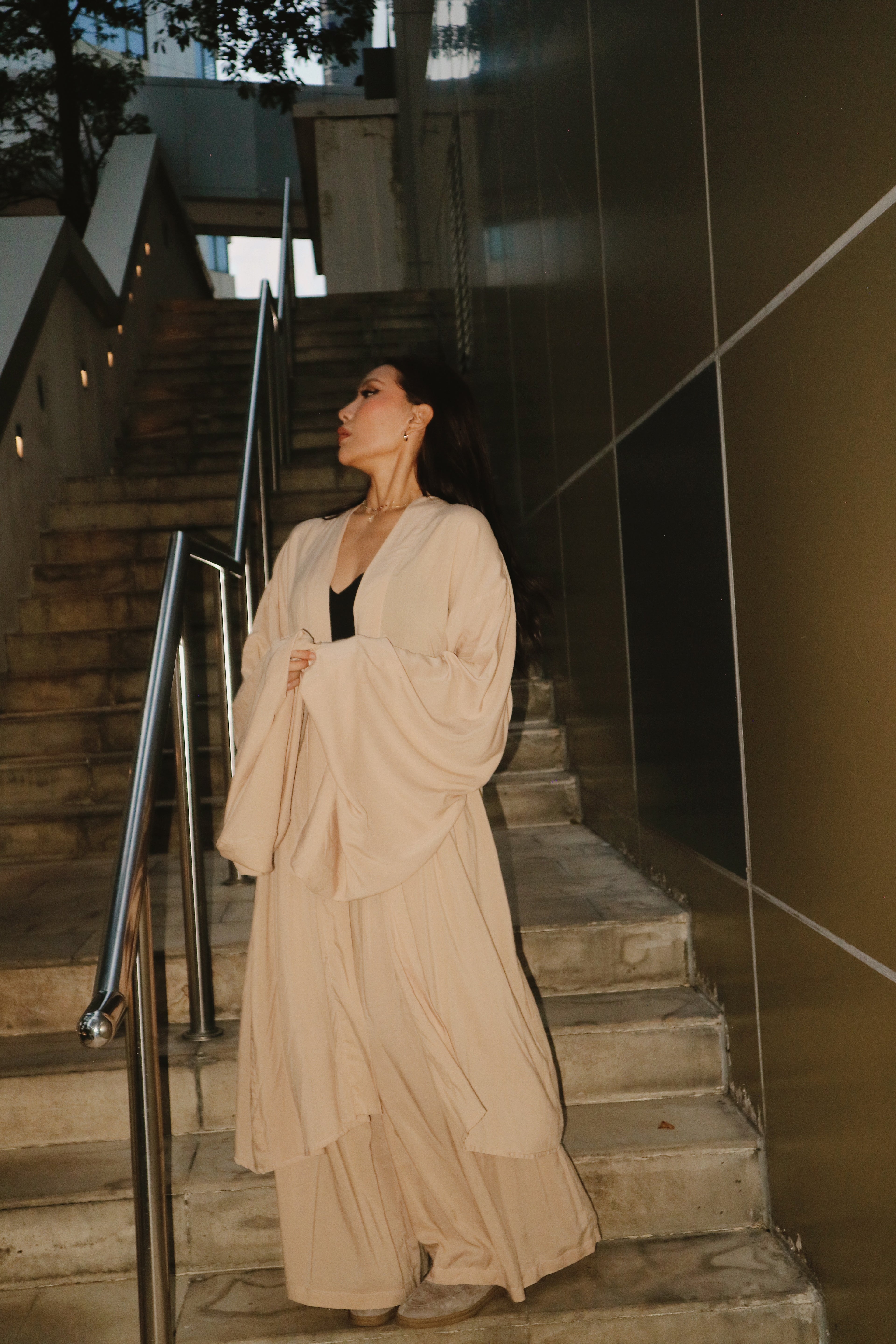 Angkasa Kimono in Beige