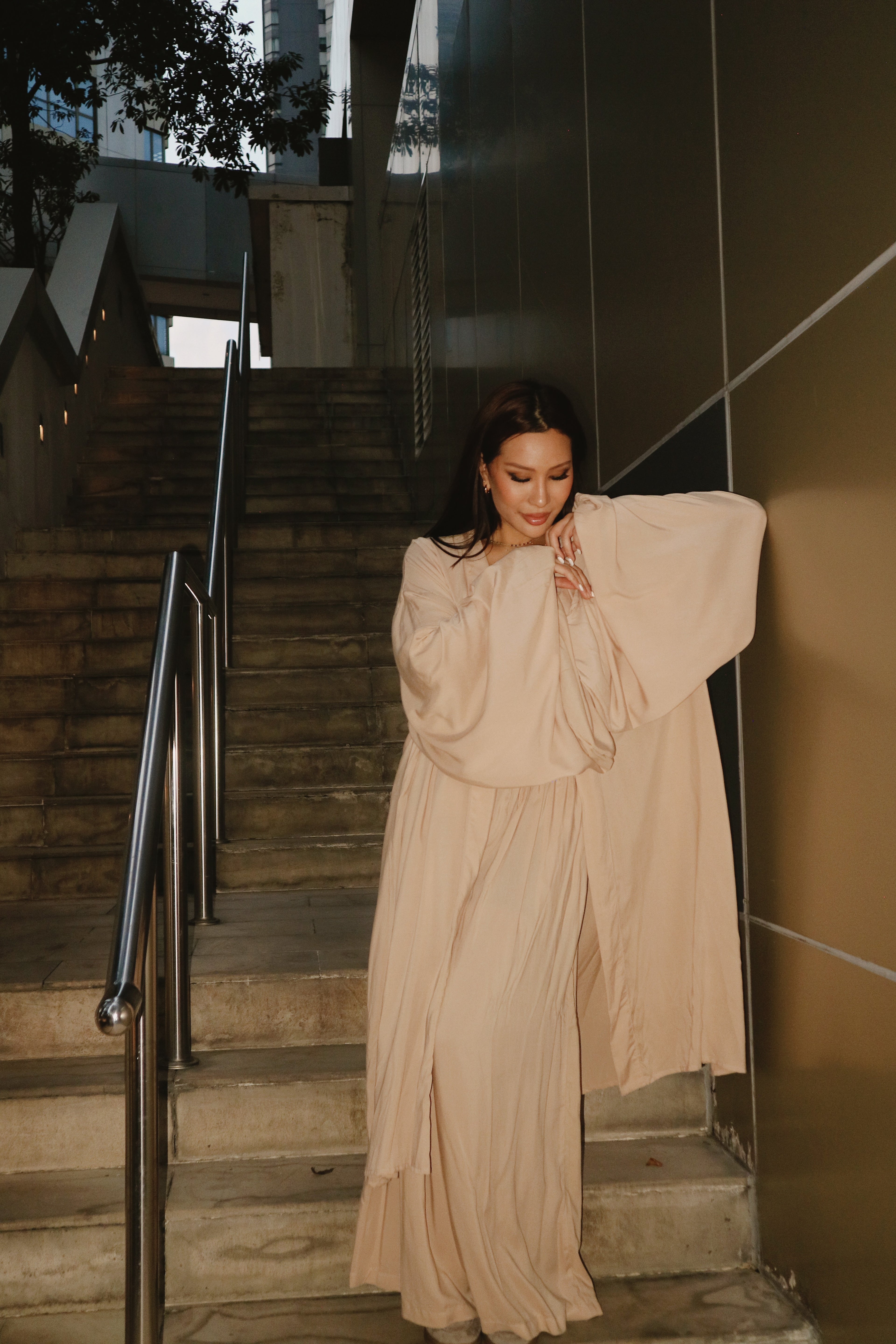 Angkasa Kimono in Beige