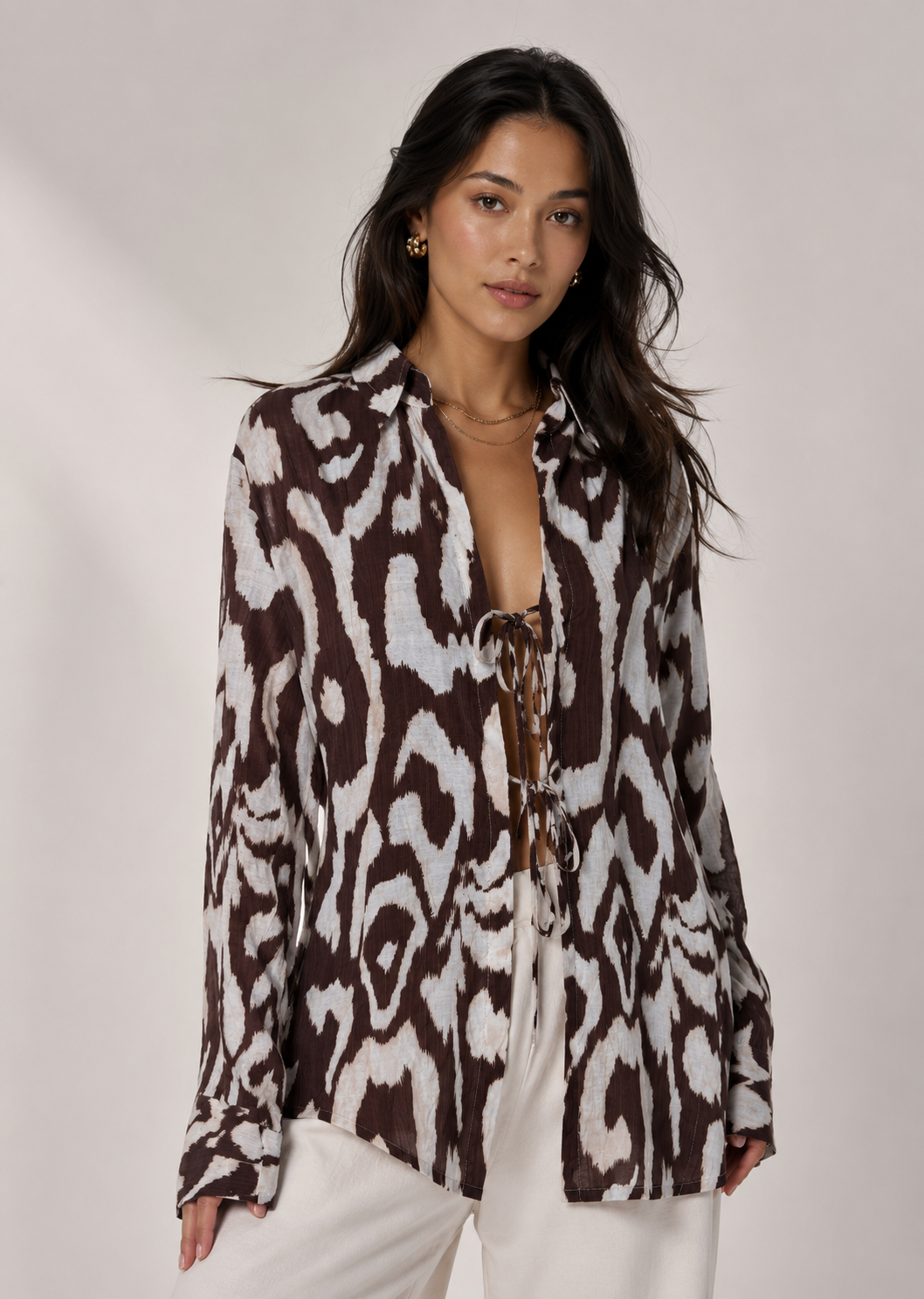 Camo Wrap in Brown Color