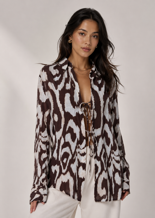 Camo Wrap in Brown Color