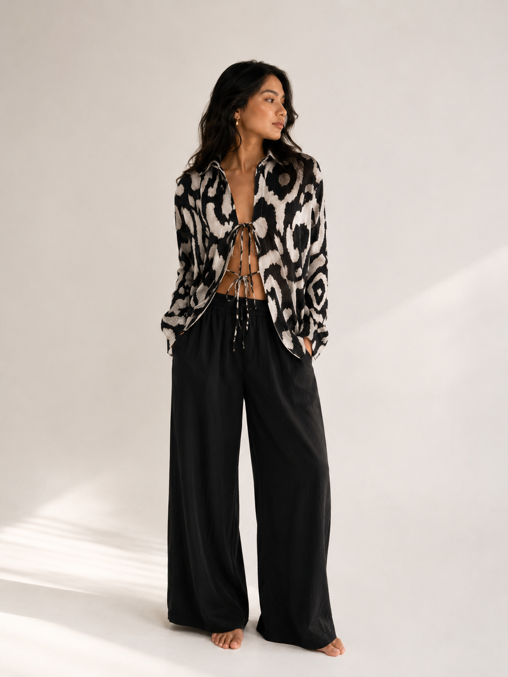 Camo Wrap in Black Color