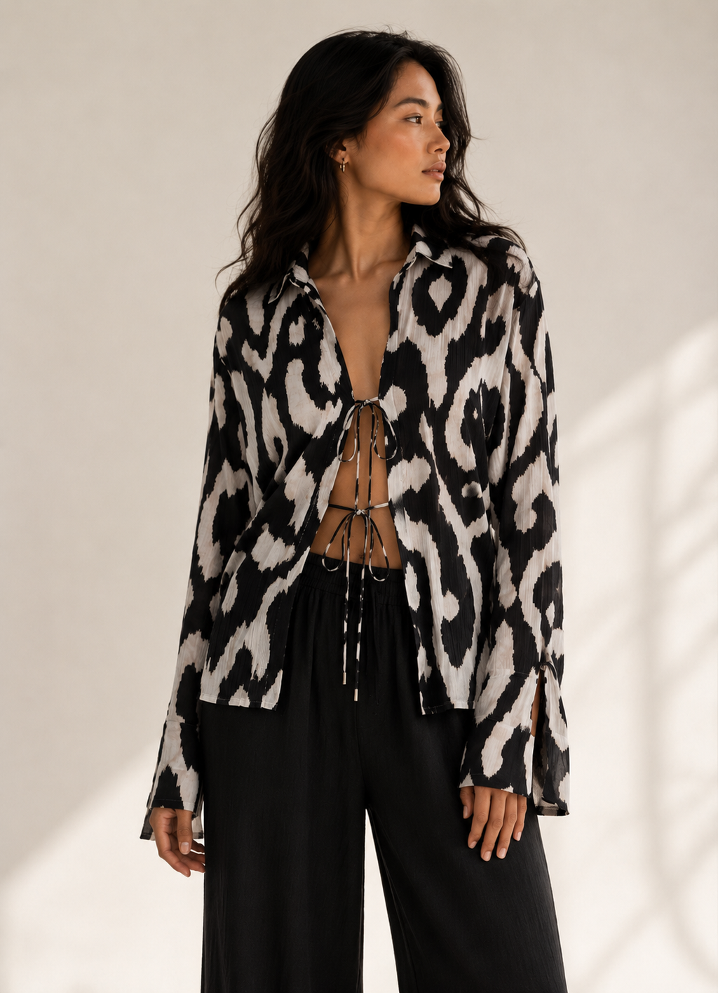 Camo Wrap in Black Color