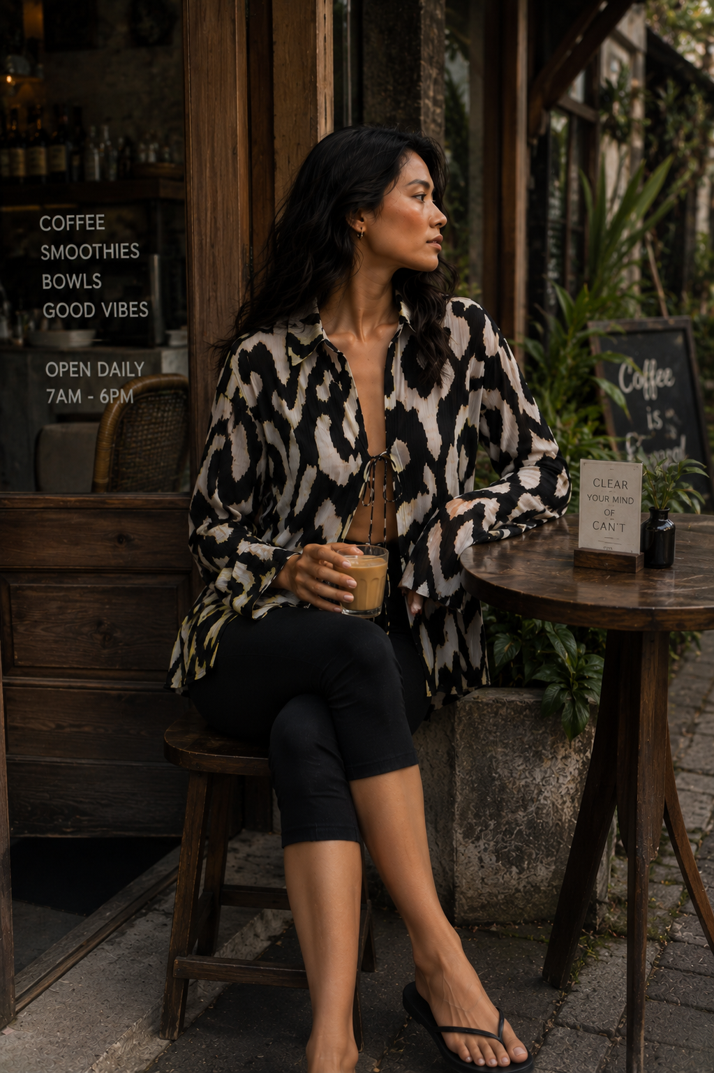 Camo Wrap in Black Color
