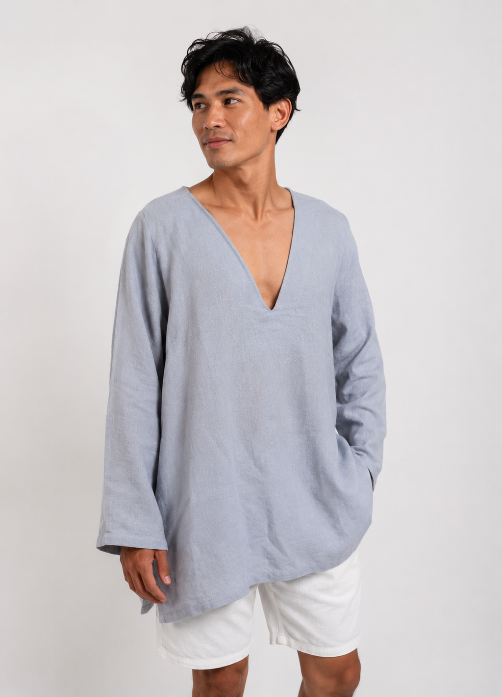 Light Stone Linen Ritual Outer