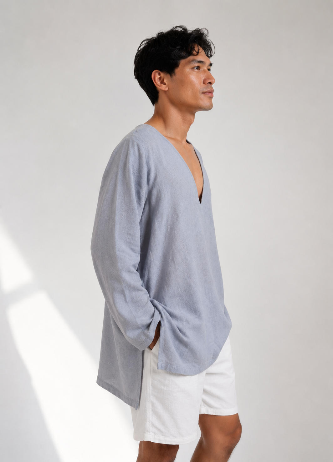 Light Stone Linen Ritual Outer