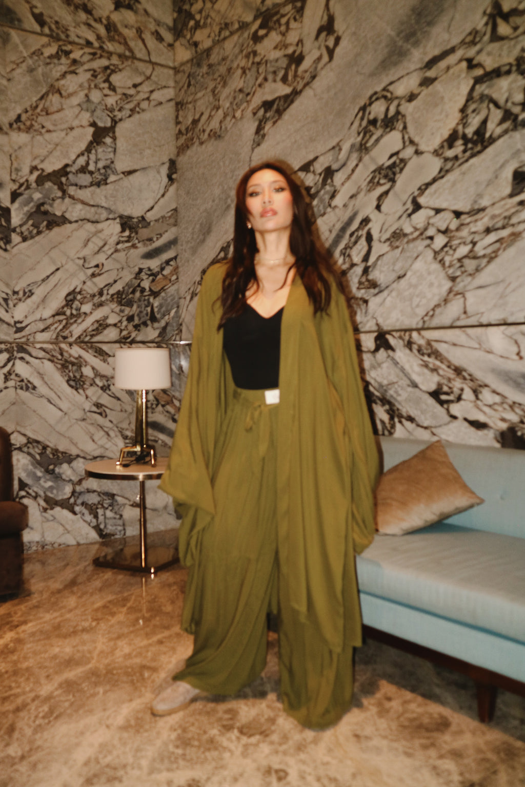 Angkasa Culottes in Olive