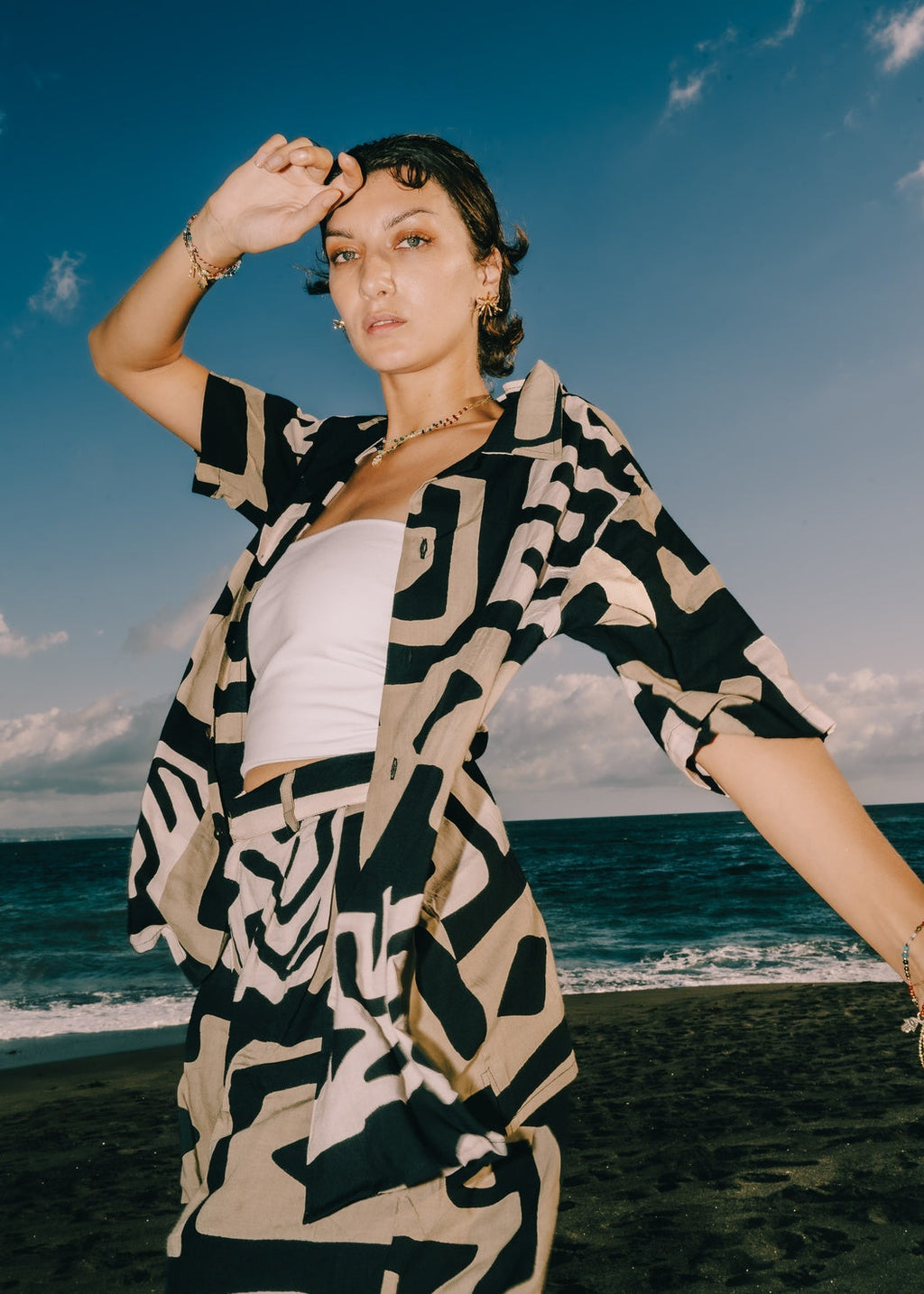 Short Sleeve Shirt in Tribe