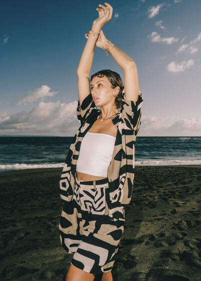 Short Sleeve Shirt in Tribe