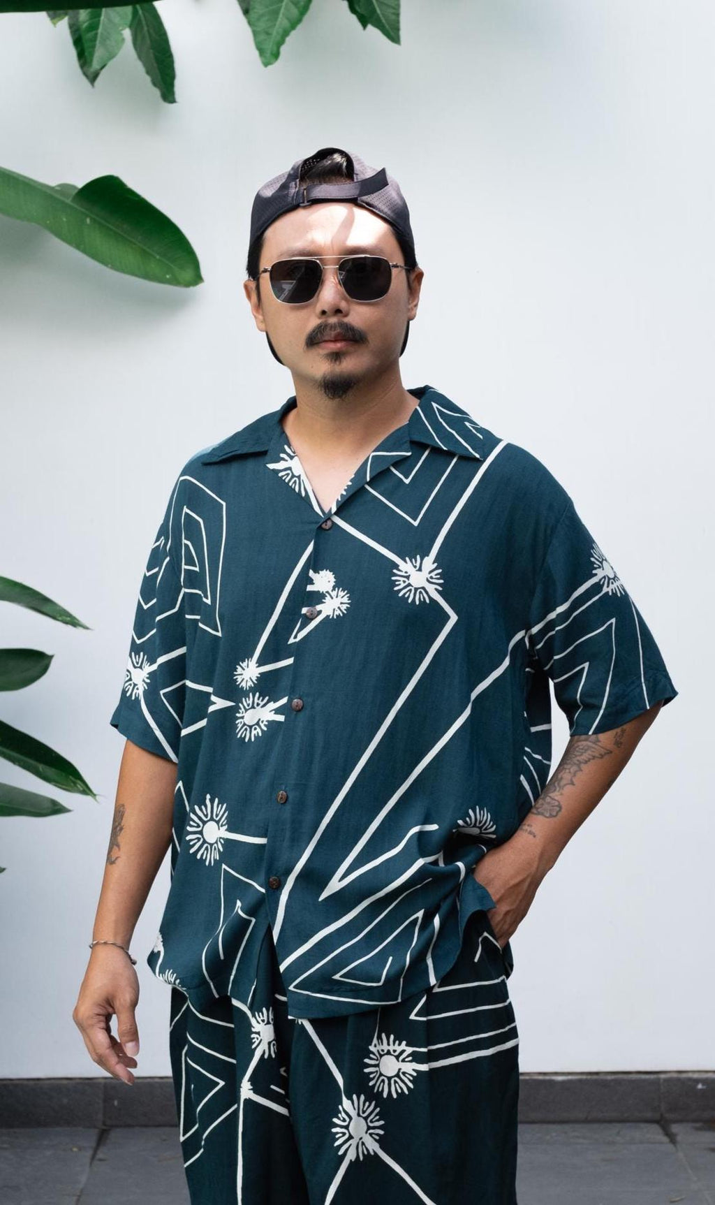 Short Sleeve Shirt in Constellation