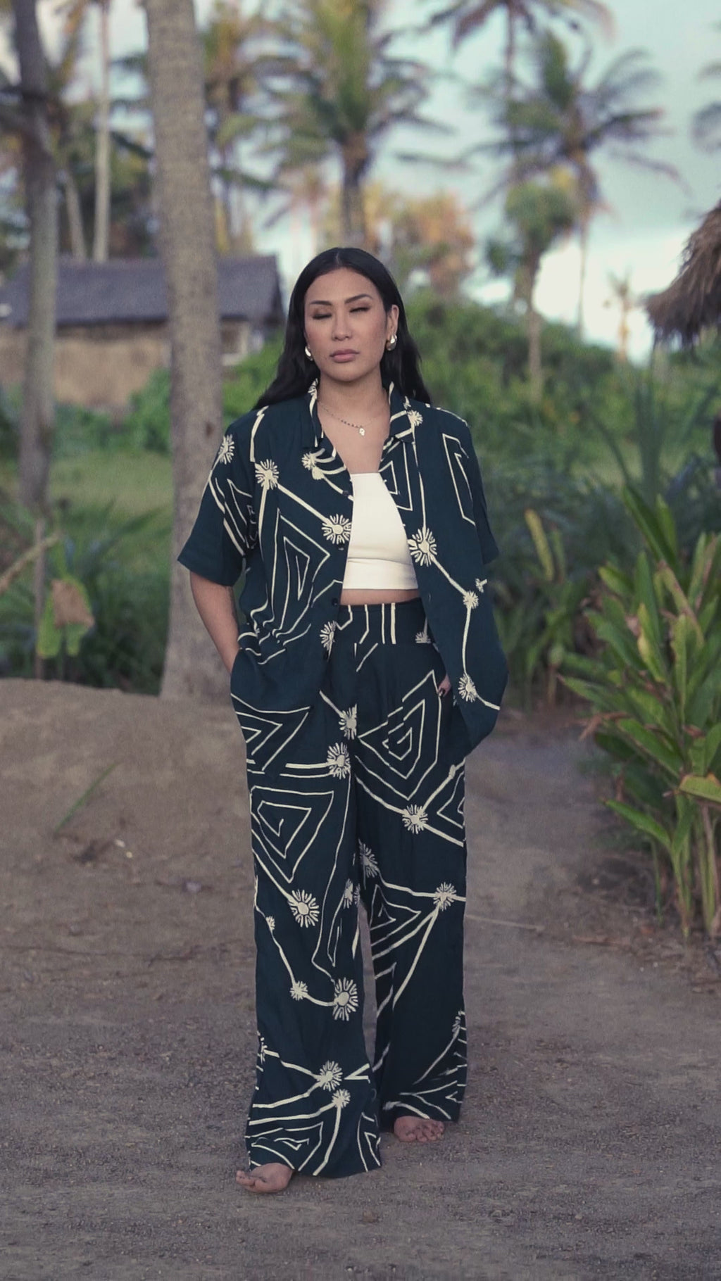 Short Sleeve Shirt in Constellation