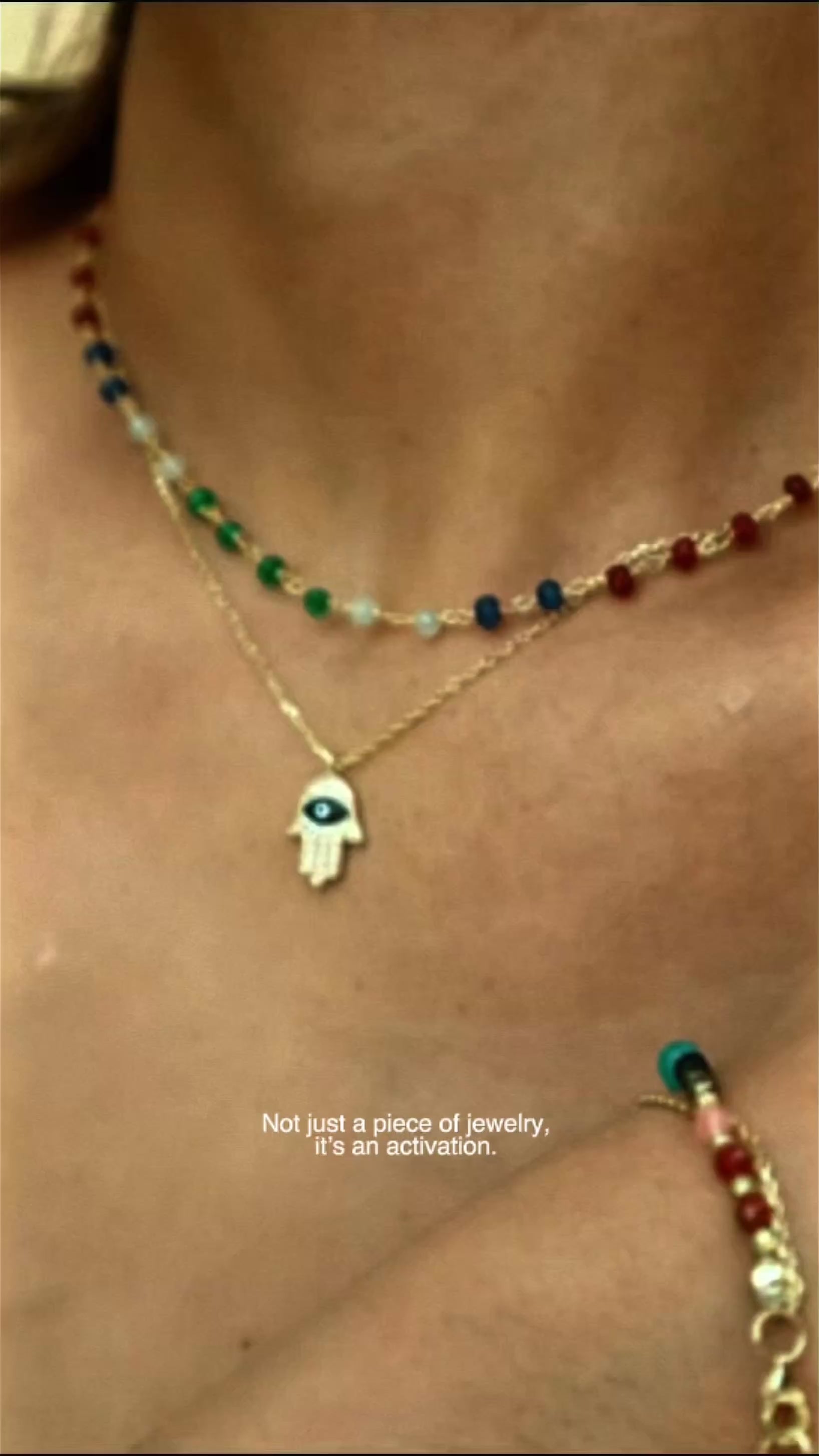 Seven Chakra Activation Code Necklace 528Hz