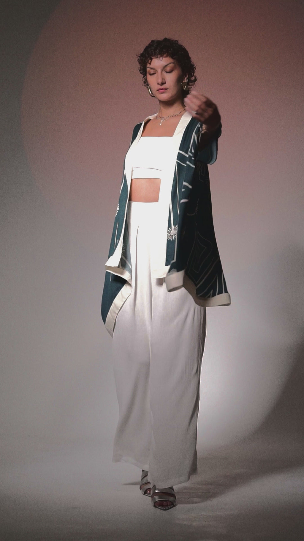 Batwing Kimono in Constellation